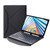 BM20 Diamond Texture Bluetooth Keyboard Leather Case with Triangle Back Support