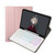 A700B-AS Lambskin Texture Backlight Bluetooth Keyboard Leather Tablet Case