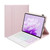 AH14-AS Lambskin Texture Ultra-thin Detachable Backlight Bluetooth Keyboard Leather Case with Touchpad