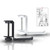 Headphone Bracket Internet Cafe Monitor Earphone Hanger Desktop Earphone Display Stand