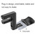 Multifunctional Headphone Clip-type Punch-free Hanger