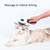 Stainless Steel Needle Automatic Cleaning Pet Hair Removal Dog Brush Pet Comb