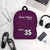 Psalm 35 Backpack - Purple