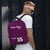 Psalm 35 Backpack - Purple