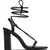 Women Shoes Square Toe Ankle Lace-Up Strappy Sandals Fashion Party Pumps