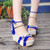 Summer New Style Korean Style High Heel Sandals Women Fashion Casual Shoes