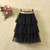 Girl's Layered Maxi Skirt - Fashionable Personality Children's Clothing Girls Summer Skirt