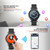 SMA-R2 1.3 inches IPS Screen Smart Watch IP65 Waterproof,Support Call /Message Reminder /Dual-mode Bluetooth 3.0 + 4.0/ Sleeping Monitoring /Sedentary Reminder