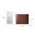 8016 Retro Cowhide Leather Multiple Card Slots Wallet for Men, with Removable Card Holder, 8016