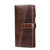 KAVIS Genuine Leather Women Wallet Long Clutch Zipper Coin Purse