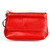 Litchi Texture Cowhide Hand Held Small Wallet for Ladies