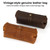 Vintage Genuine Leather Large Capacity Clutch Bag Cosmetics Antique Storage Bag