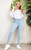 High-Rise Slim Fit Blue Jeans - Stretchy Denim, Slant Pockets, Comfortable High-Stretch Fabric, Womens Fashionable Denim Pants For Everyday Wear - Premium Quality, Soft Touch, And Stylish Design Amazo