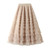 Gauze-Pleated Cake Skirt
