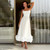 Elegant Sleeveless Fairy Spaghetti-strap Dress