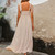 Women's tie-strap maxi  Dress