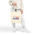 Patriotic Cotton Canvas Tote Bag