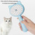 Pet Spray Massage Comb Cats Anti Flying Hair Bathing Brush