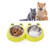 Stainless Steel Dog and Cat Double Bowl Pet Supplies