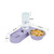 Pet Supplies Dog Cat Food Bowl Folding Rotating Double Bowl