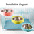 Stainless Steel Pet Bowl Hanging Bowl Anti-Overturning Dog Cat Bowl Feeder