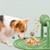 CW312 Pet Roller Food Leaker Dog Puzzle Adjustable Feeder