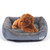 Candy Color Four Seasons Genuine Warm Pet Dog Kennel Mat Teddy Dog Mat, Size: S, 43×32×10cm