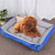 Dog Bone Pattern Big Soft Warm Kennel Pet Dog Cat Mat Blanket, Size: XS, 50×40×15cm