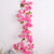 Cherry Blossom Artificial Flower Interior Background Wall Window Decoration, Length: 1.77m