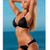 2 In 1 Sexy Solid Color Swimsuit Set Ladies Beach Bikini Swimwear