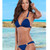 2 In 1 Sexy Solid Color Swimsuit Set Ladies Beach Bikini Swimwear