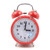 Fashion Mute Metal Alarm Clock with Night Light, Size: 12*8.5cm