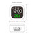 USB Home Smart Clock with Night Light & Memory Function & LED Display