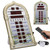 LCD Display Muslim AZAN Clock Prayer Church Alarm Clock, EU Plug