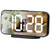 8821 LED Mirror Dual-purpose Snooze Alarm Clock