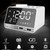 K11 Bluetooth Alarm Clock Speaker Creative Digital Music Clock Display Radio with Dual USB Interface, Support U Disk / TF Card / FM / AUX, UK Plug