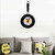 Fried Egg Pan Shape Creative Living Room Decorative Wall Clock