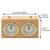 DT05a Retro Wood Shell Chess Clock Mechanical International Chess Clock