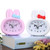 Home Daily Use Clocks Cartoon Bunny Children Creative Alarm Clock