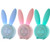 Cute Rabbit Silicone Induction Small Alarm Clock