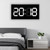 Creative Wall Clock Alarm Clock Simple Remote Control Perpetual Calendar Electronic Clock US Plug