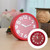 Round 12cm Candy Color Stereo Digital Silent Alarm Clock Children Student Alarm Clock