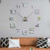 Acrylic Digital Wall Clock Home Living Room Wall Sticker Clock