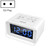 LED Digital Bedroom Alarm Clock With USB Charging Port Clock Radio Temperature Electronic Platform Clock