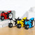 Motorcycle Alarm Clock Ornaments Creative Child Gift Clock