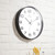 MOVEBEST 12 Inch Living Room Wall Clock Simple Home Plastic Watch, Style: