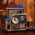 Big Castle Alarm Clock Villa Resin Craft Ornament