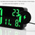 6625D LED Digital Alarm Clock Luminous Desktop Timer Temperature Display Alarm Clock