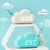1966 Cute Cloud Shape Voice-activated LED Bedside Alarm Clock