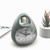 GH809 Egg-shaped Desktop Children Alarm Clock Bedside Cute Belling Clock